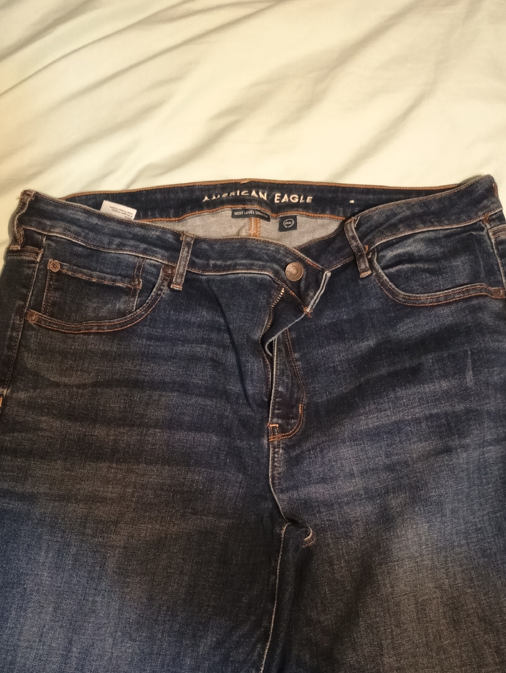 American Eagle Outfitters Dark Blue Flare Jeans